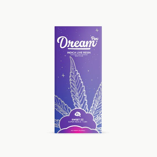 Sauce. - Sauce Dream Pen - Sweet ZZ - 0.5G Live Resin AIO (CA, MI) - 1