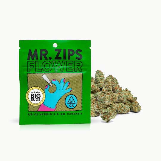 MR. ZIPS - MR. ZIPS | Jealousy Kush Mintz | 3.5g Flower - 1