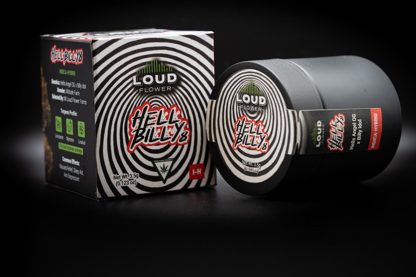 MI Loud Flower Farms - Hell Billy #8 Pre Pack - 1