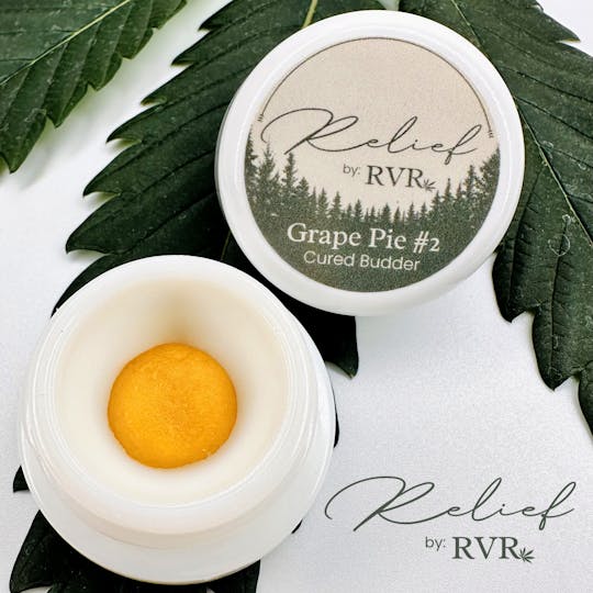 River Valley Relief - Grape Pie #2 Indica Hybrid Cured Budder .5g Jar - 1