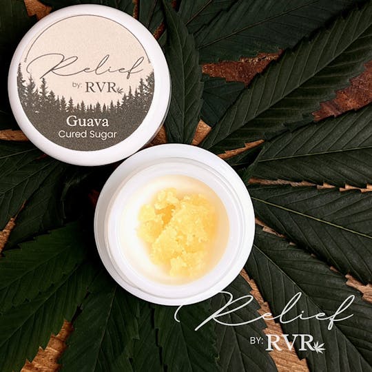 River Valley Relief - Guava Sativa Hybrid Cured Sugar 1g Jar - 1