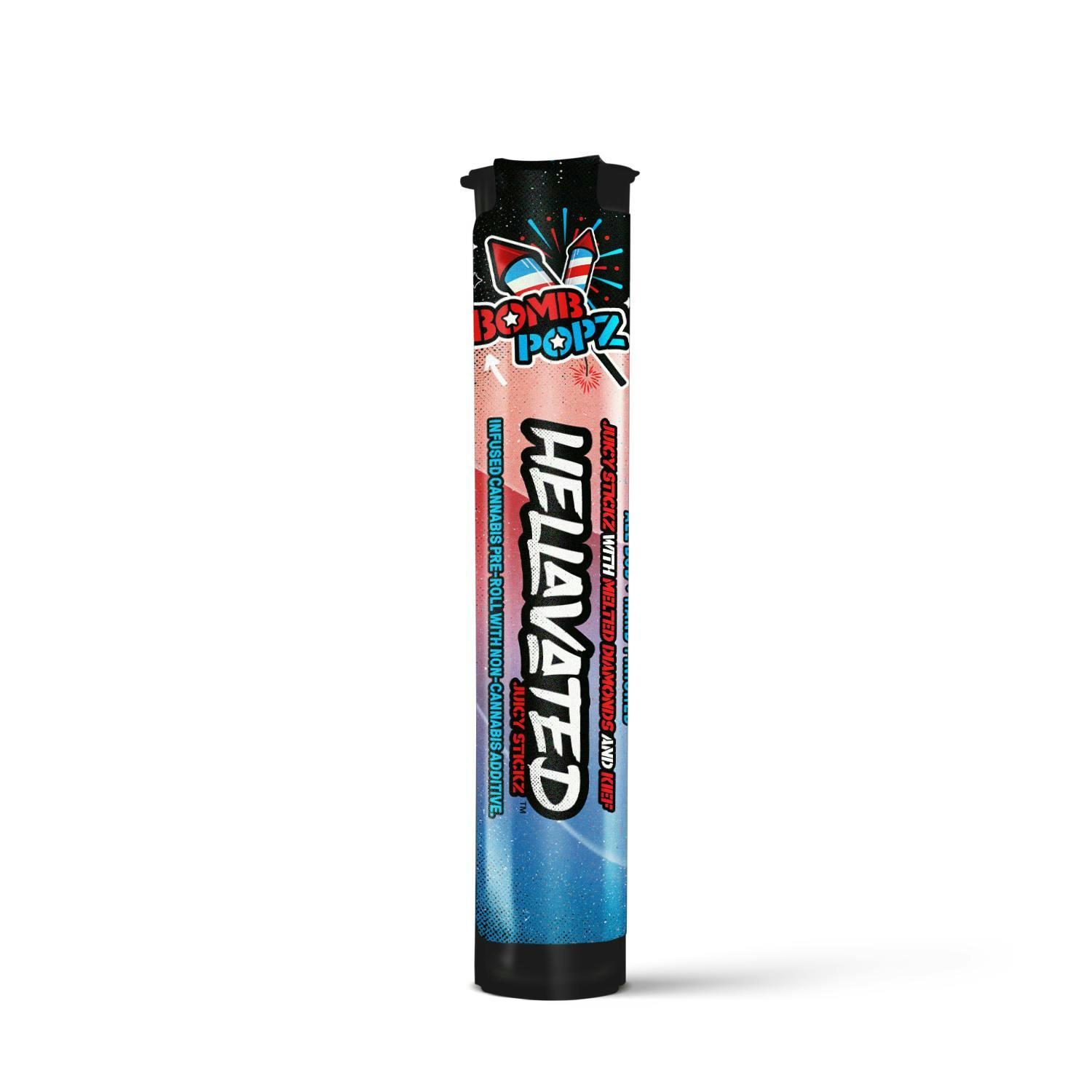 Hellavated - Bomb Popz Juicy Stickz .75g - 1