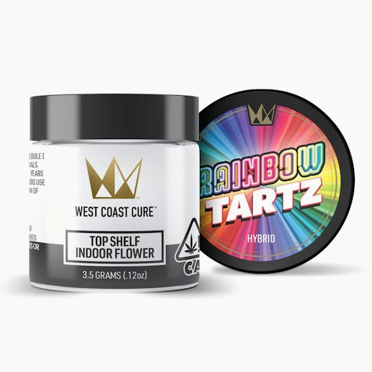 West Coast Cure - Rainbow Tartz - 3.5G Top Shelf Indoor Flower - 1
