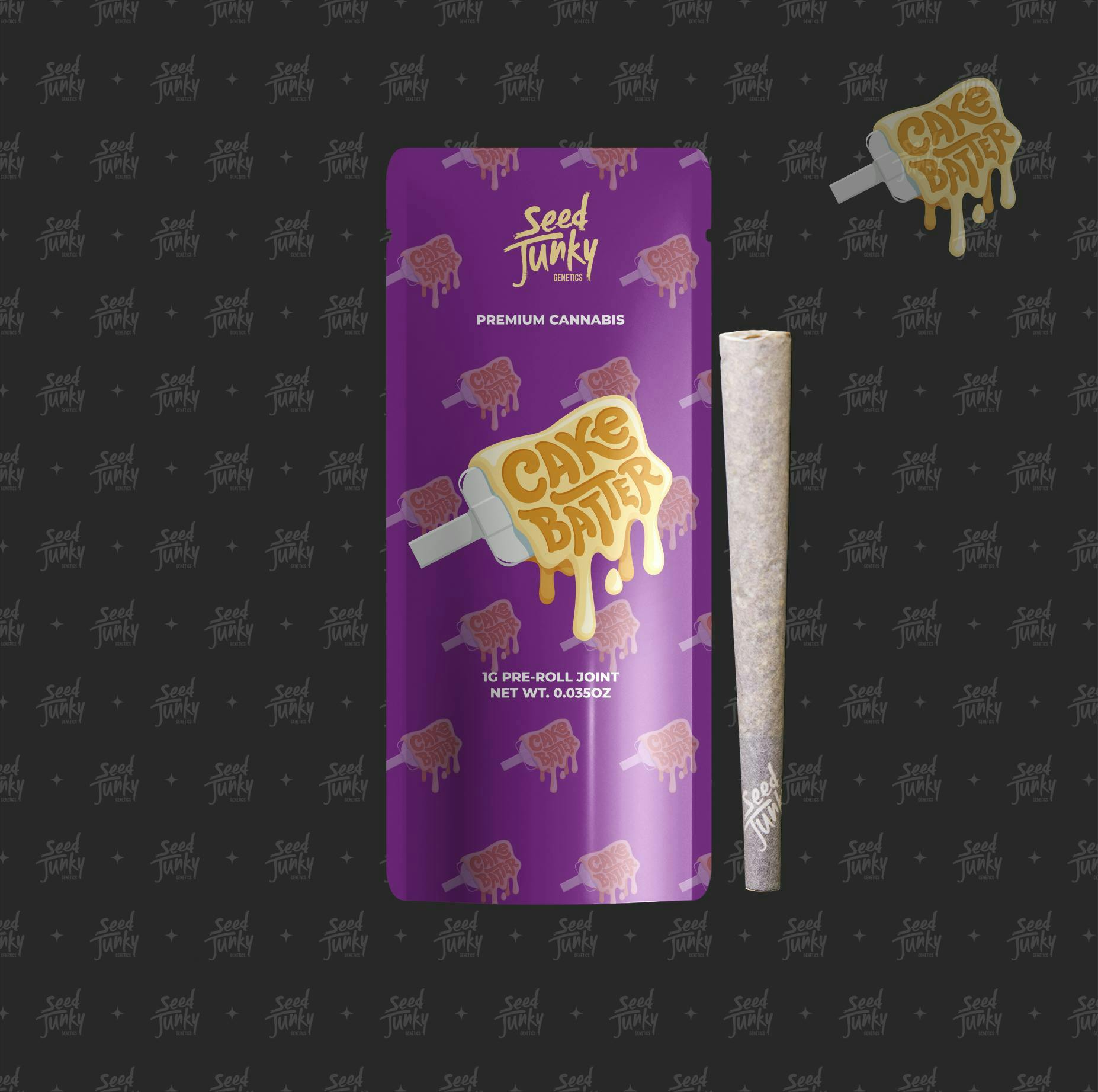 Seed Junky - Seed Junky | Cake Batter | Joint | 1g - 1