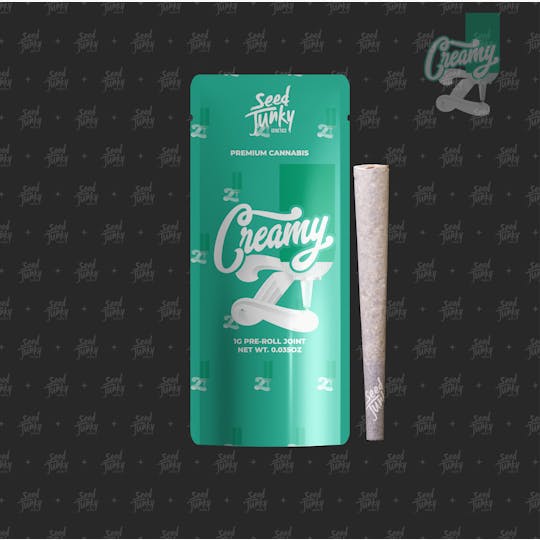 Seed Junky - CREAMY Z (1G Pre-Roll) - 1