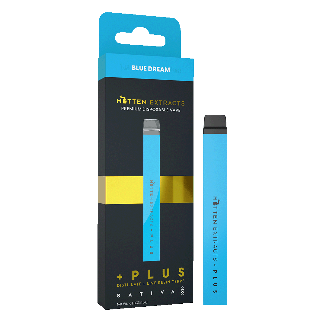 Mitten Extracts - Mitten Extracts | Blue Dream | Plus Disposable | 1g - 1
