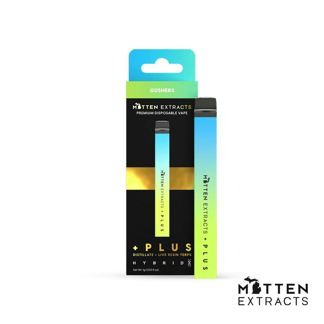 Mitten Extracts - Mitten Extracts | Gushers | Plus Disposable | 1g - 1