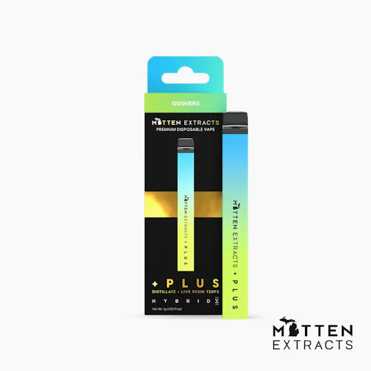 Mitten Extracts - Mitten Extracts | Gushers | Plus Disposable | 1g - 1