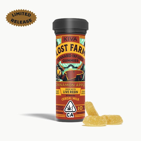 Kiva Confections - Lost Farm Cereal Milk X Cinnamon Apple Gummies - 1