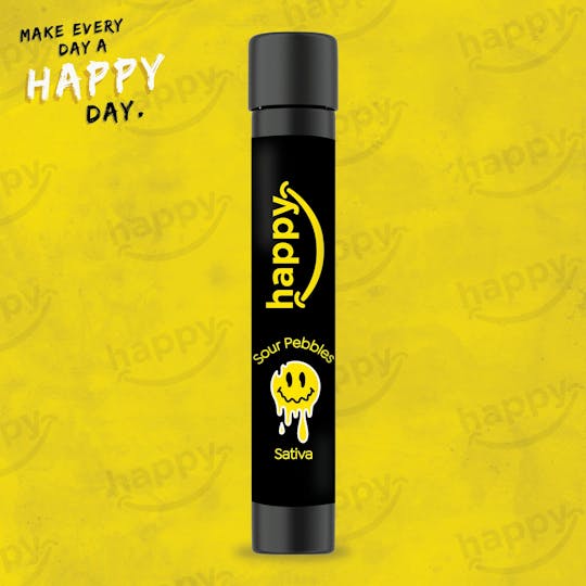 Dispo - Sour Pebbles - 1G Pre-Roll - Happy's - MED - 1