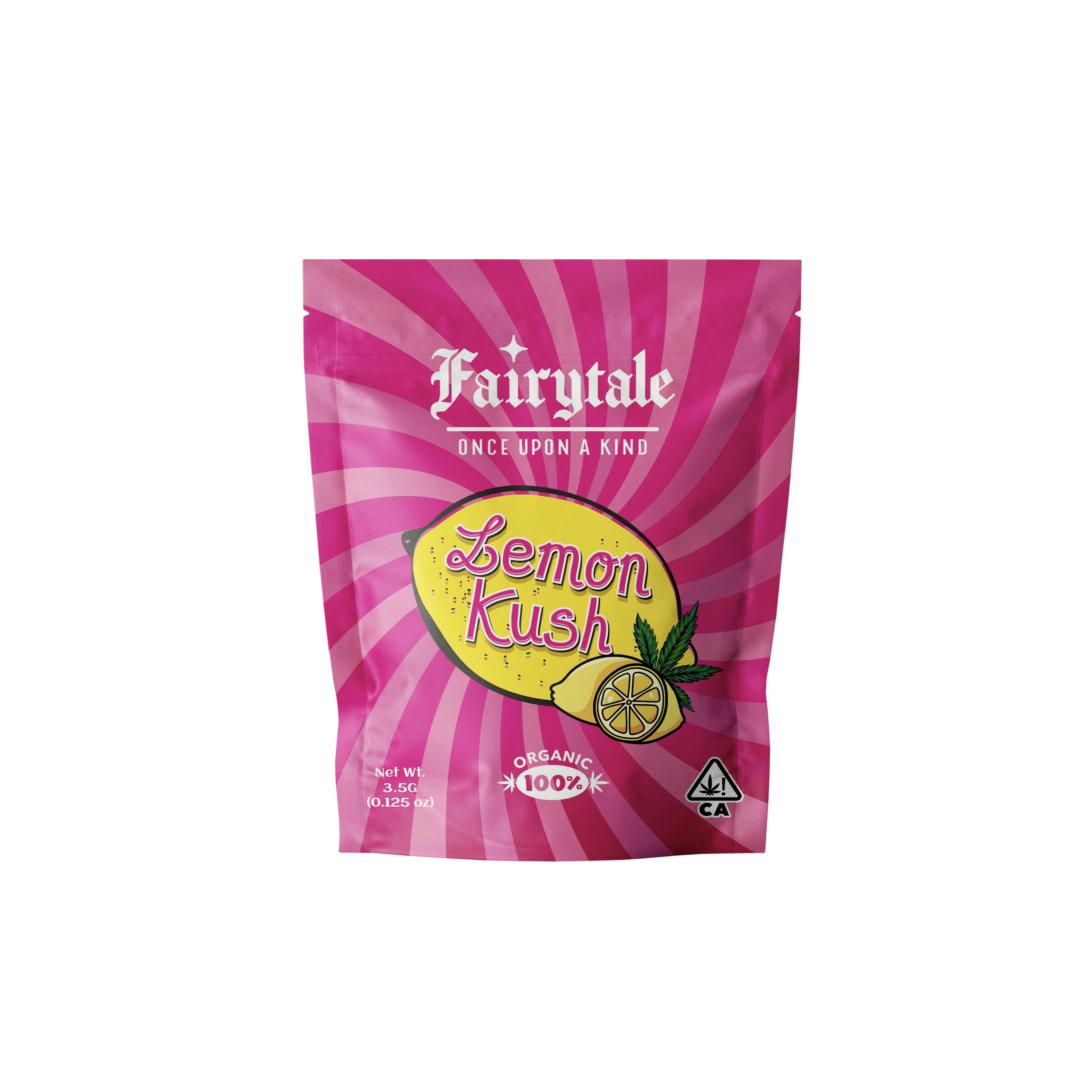 Fairytale - FAIRYTALE | 3.5 Grams (1/8) Lemon Kush Premium (HYBRID) 28% THC - 1