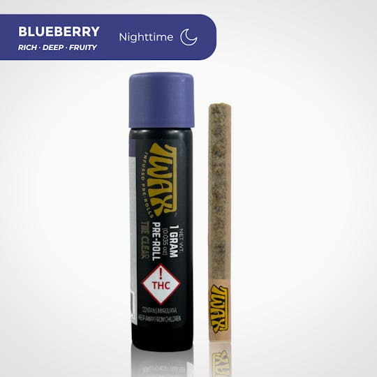 CLEAR Brands - TWAX Infused Pre-roll 1g | Blueberry - 1