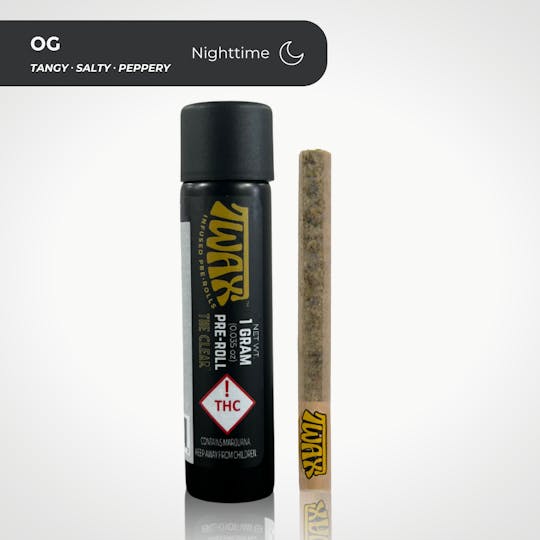 CLEAR Brands - TWAX Infused Pre-roll 1g | OG - 1