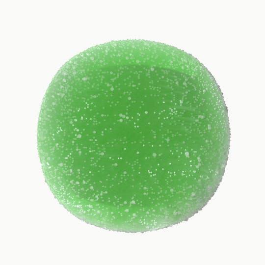 Platinum Vape - Platinum Vape 100mg Gummies - Green Apple (Sativa) - 1