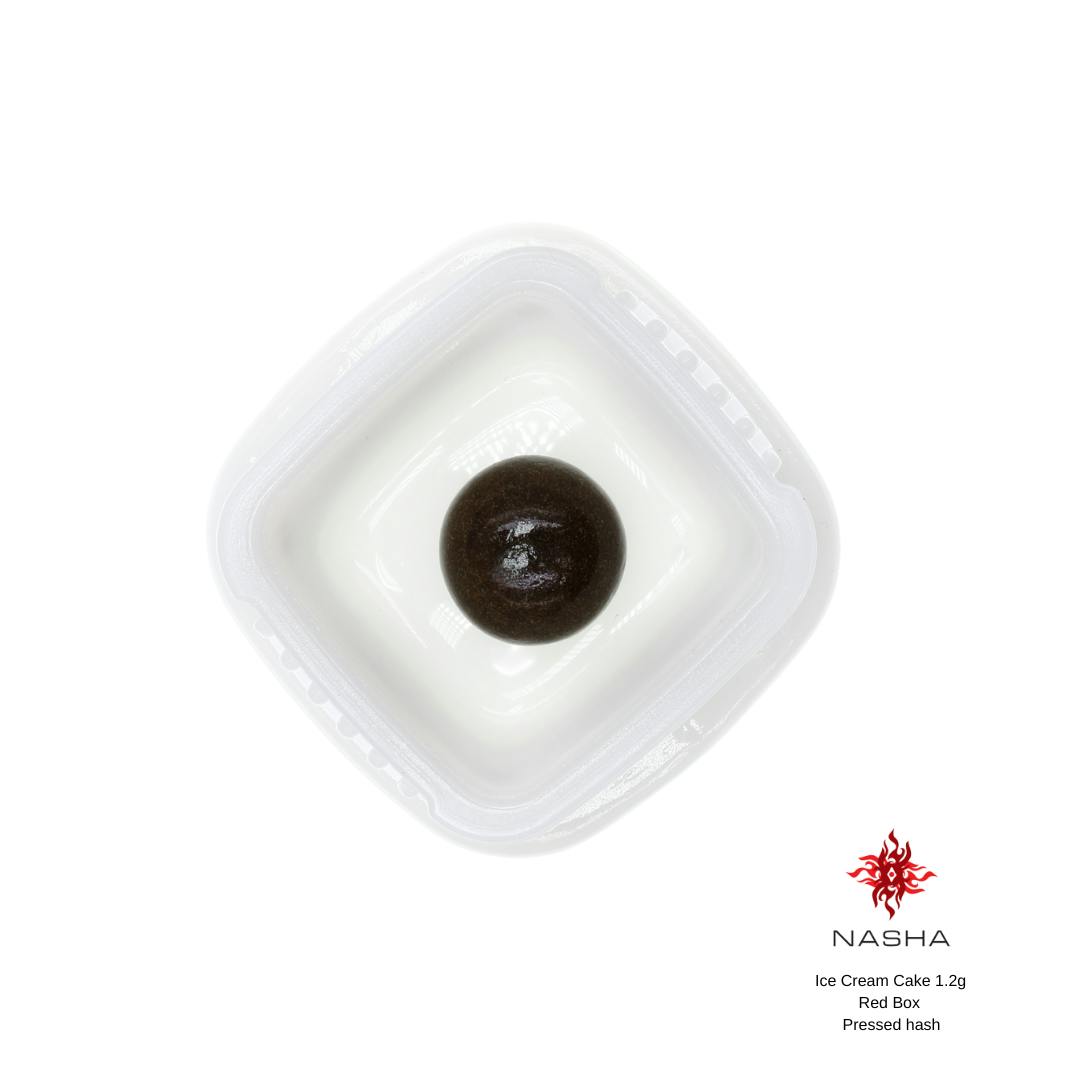 NASHA - Ice Cream Cake 1.2g Red Pressed Hash (Sabertooth Farms) - 1