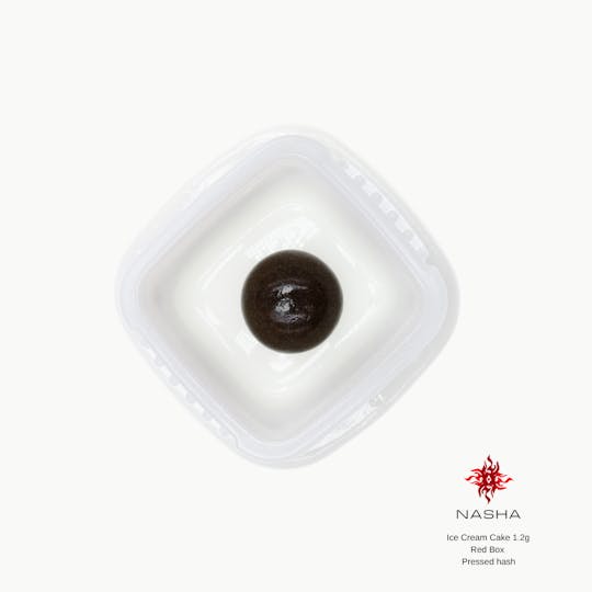 NASHA - Ice Cream Cake 1.2g Red Pressed Hash (Sabertooth Farms) - 1