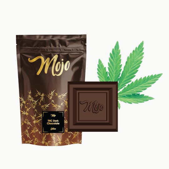 Mojo Chocolates - Mojo Chocolates - Dark Chocolate Bites (Sativa) - 100mg - 1