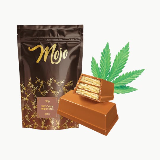 Mojo Chocolates - Mojo Chocolates - Crispy Wafer Bites (Sativa) - 100mg - 1