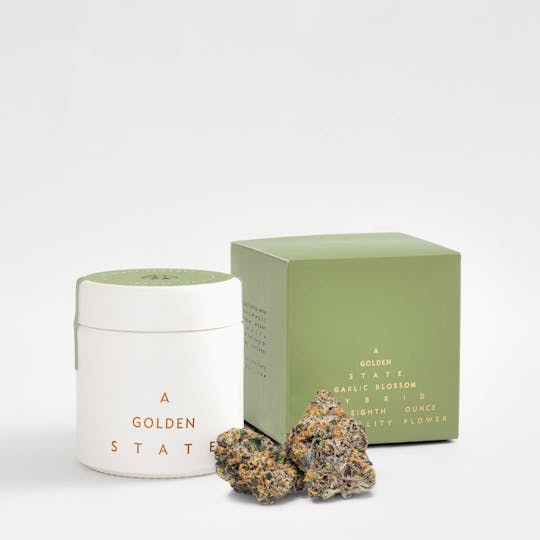 A Golden State - Garlic Blossom (Hybrid) - 3.5g - 1