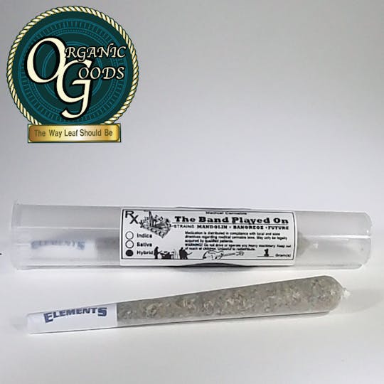 Organic Goods - Organic Goods Pre-Roll The Band Played On 1 G - 1