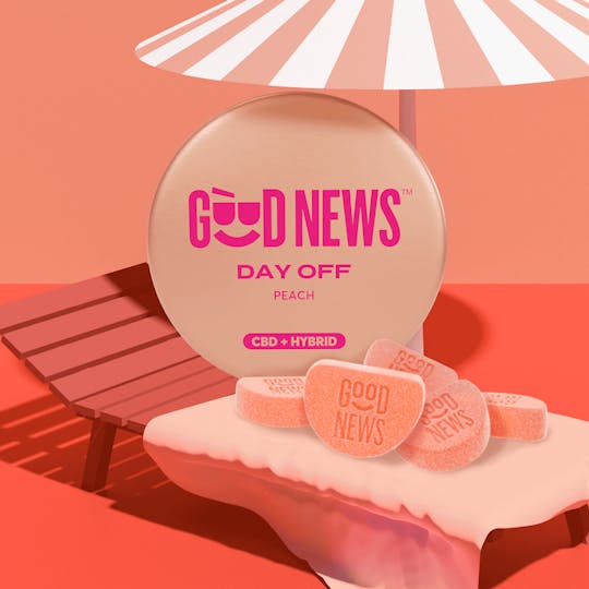 Good News - Good News Day Off Peach Gummies - 1