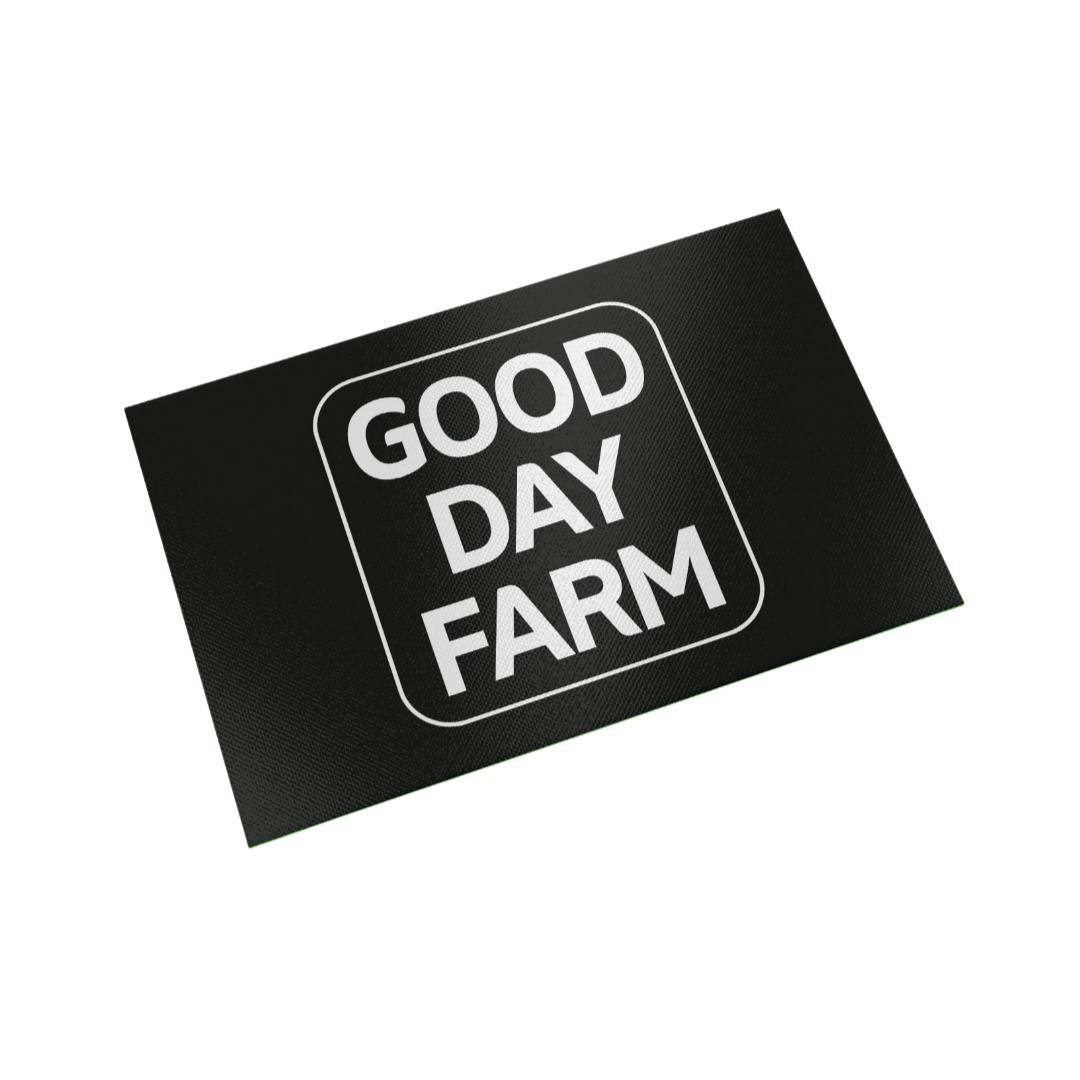 GOOD DAY FARM - GDF: Merch | Dab Mat | 12x8 - 1