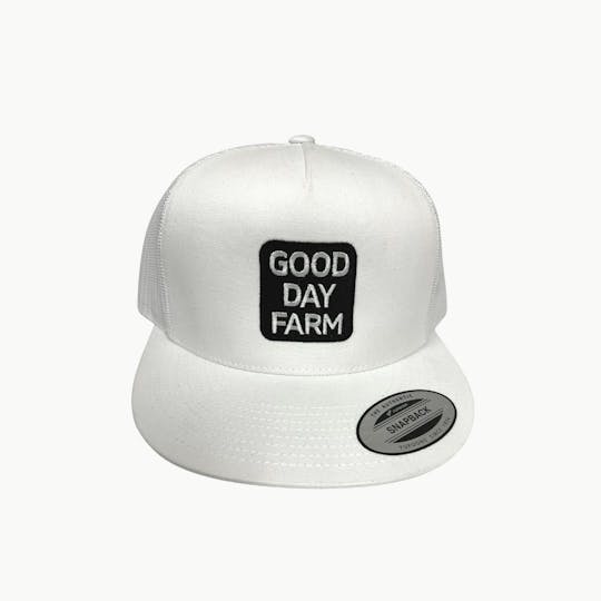 GOOD DAY FARM - GDF: Apparel | Hat | White - 1