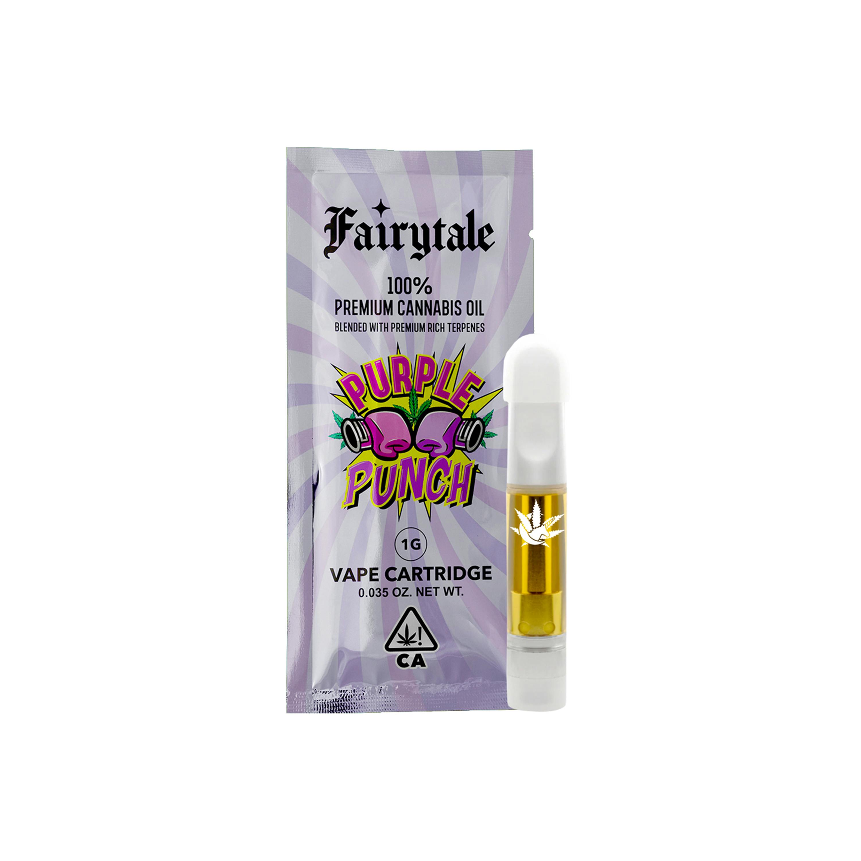 Fairytale - FAIRYTALE | 1 Gram Vape Cartridge- Purple Punch - 82% THC - 1