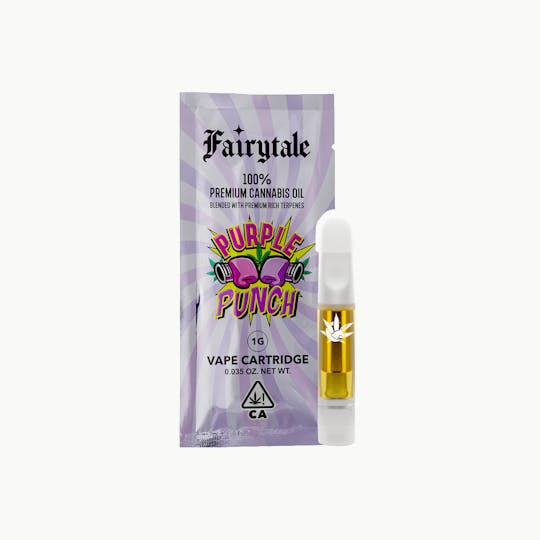 Fairytale - FAIRYTALE | 1 Gram Vape Cartridge- Purple Punch - 82% THC - 1