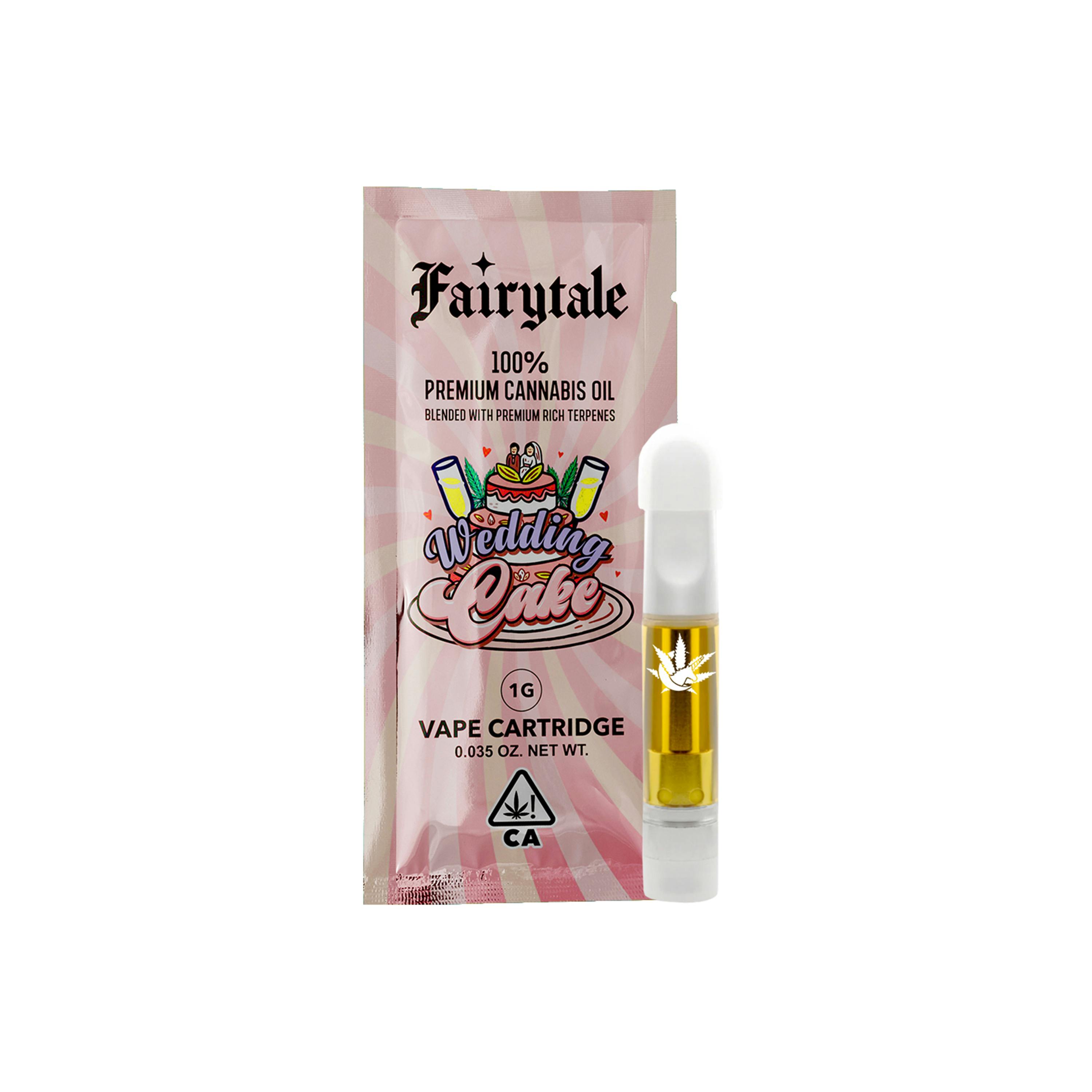 Fairytale - FAIRYTALE | 1 Gram Vape Cartridge- Wedding Cake - 82% THC - 1