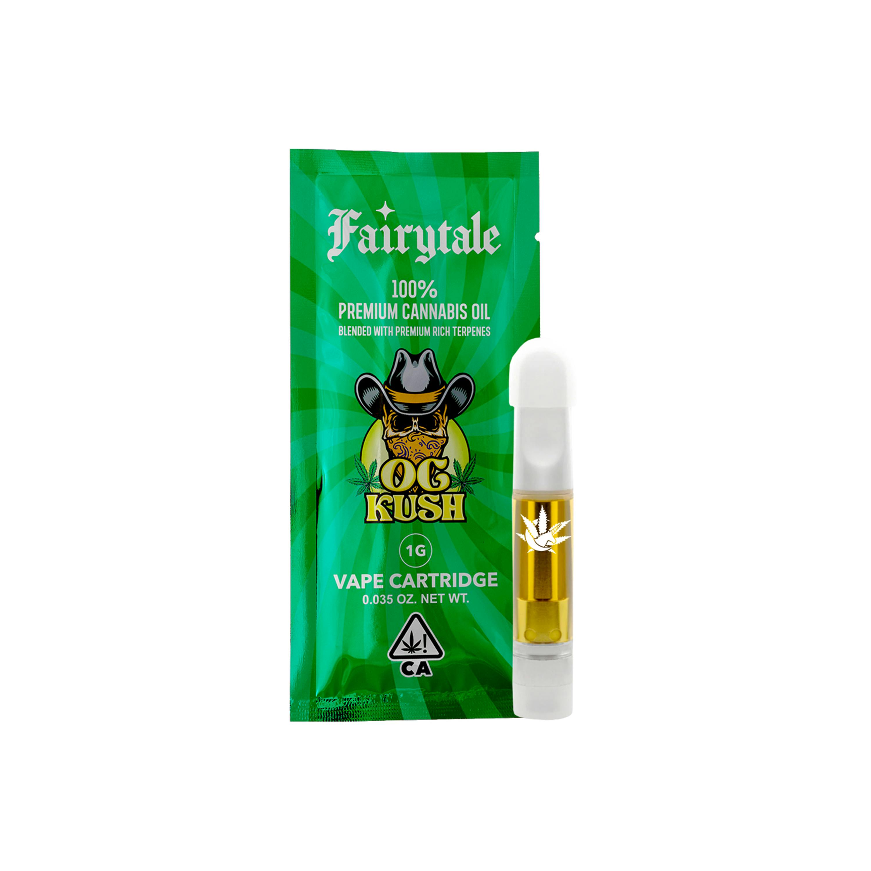Fairytale - FAIRYTALE | 1 Gram Vape Cartridge- OG Kush - 82% THC - 1
