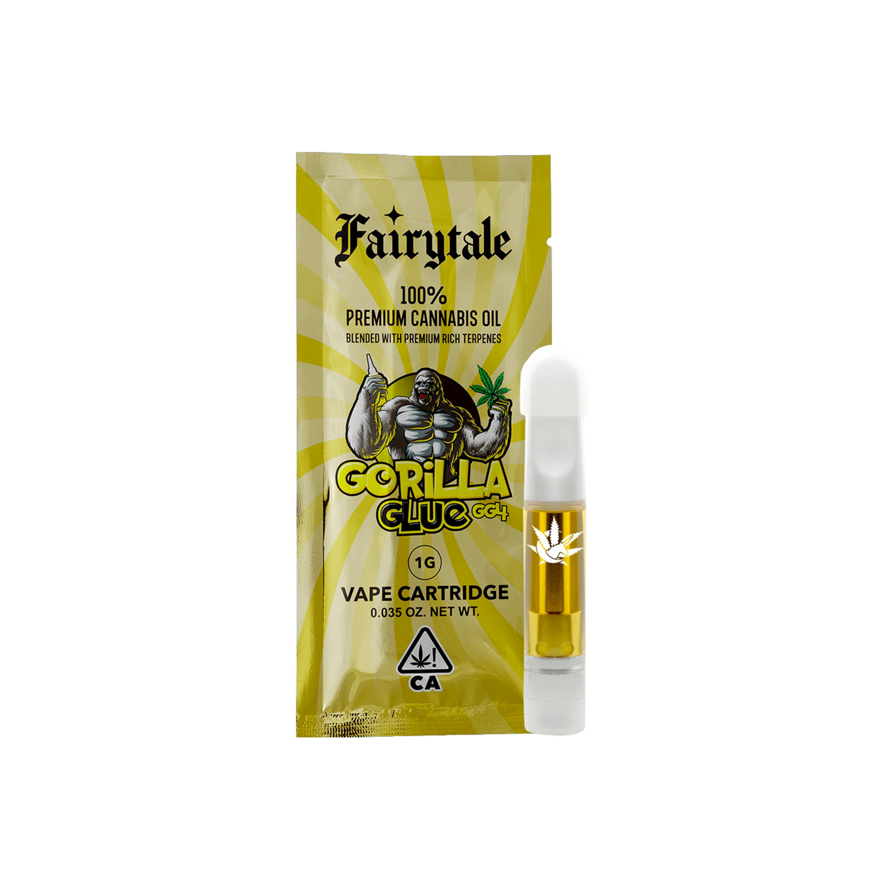 Fairytale - FAIRYTALE | 1 Gram Vape Cartridge- Gorilla Glue GG4 - 82% THC - 1