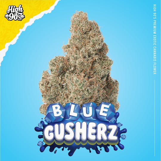 HIGH 90s - High 90s : Blue Gusherz 3.5g Flower - 1