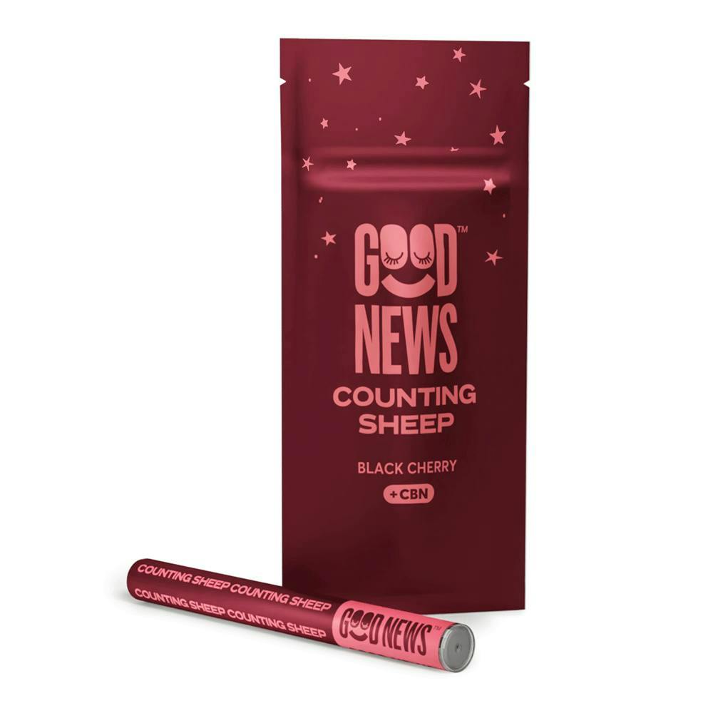Good News - Good News | Counting Sheep Black Cherry | Disposable | 0.5g - 1