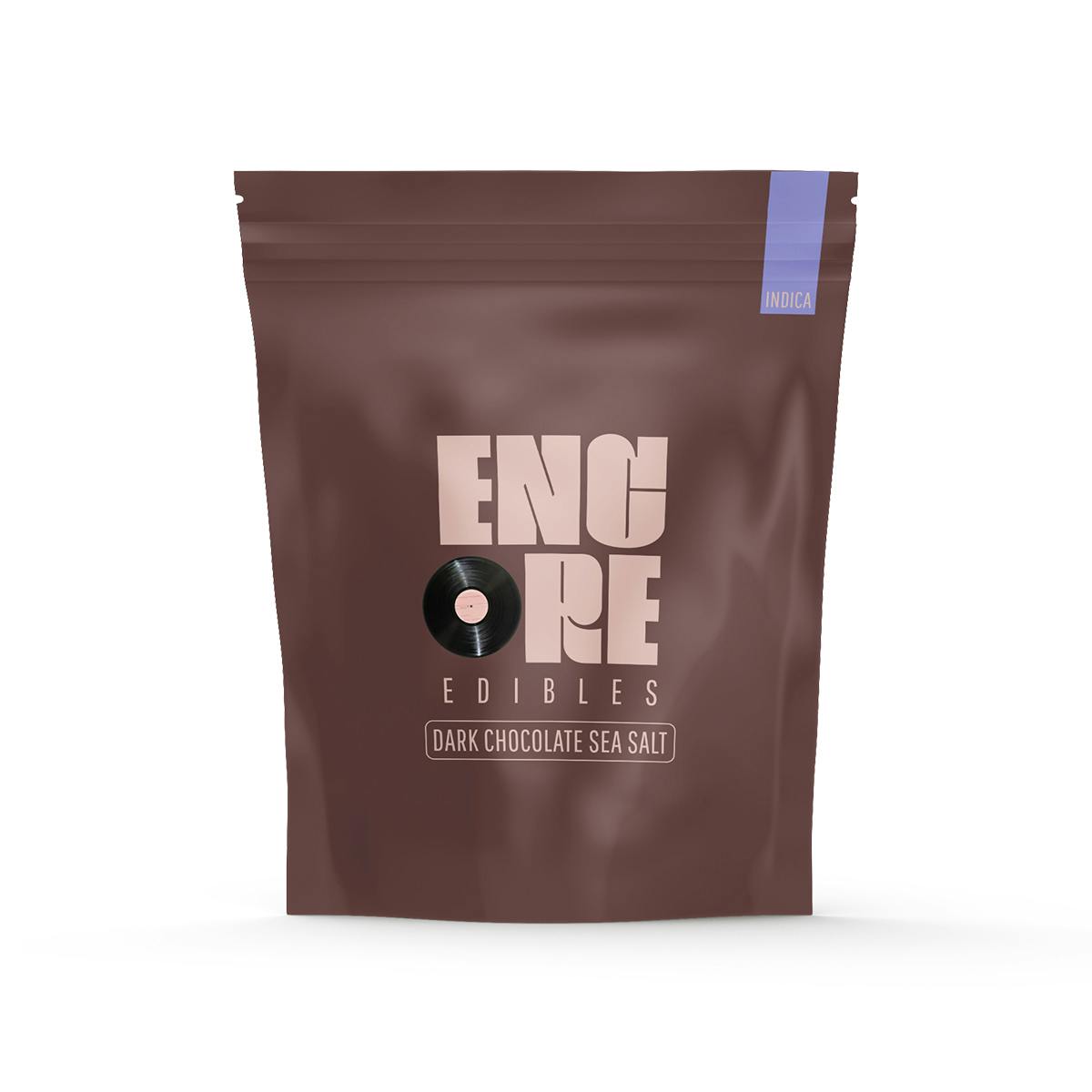 Encore Edibles - Dark Chocolate Sea Salt - Indica [10pk] (100mg) - 1