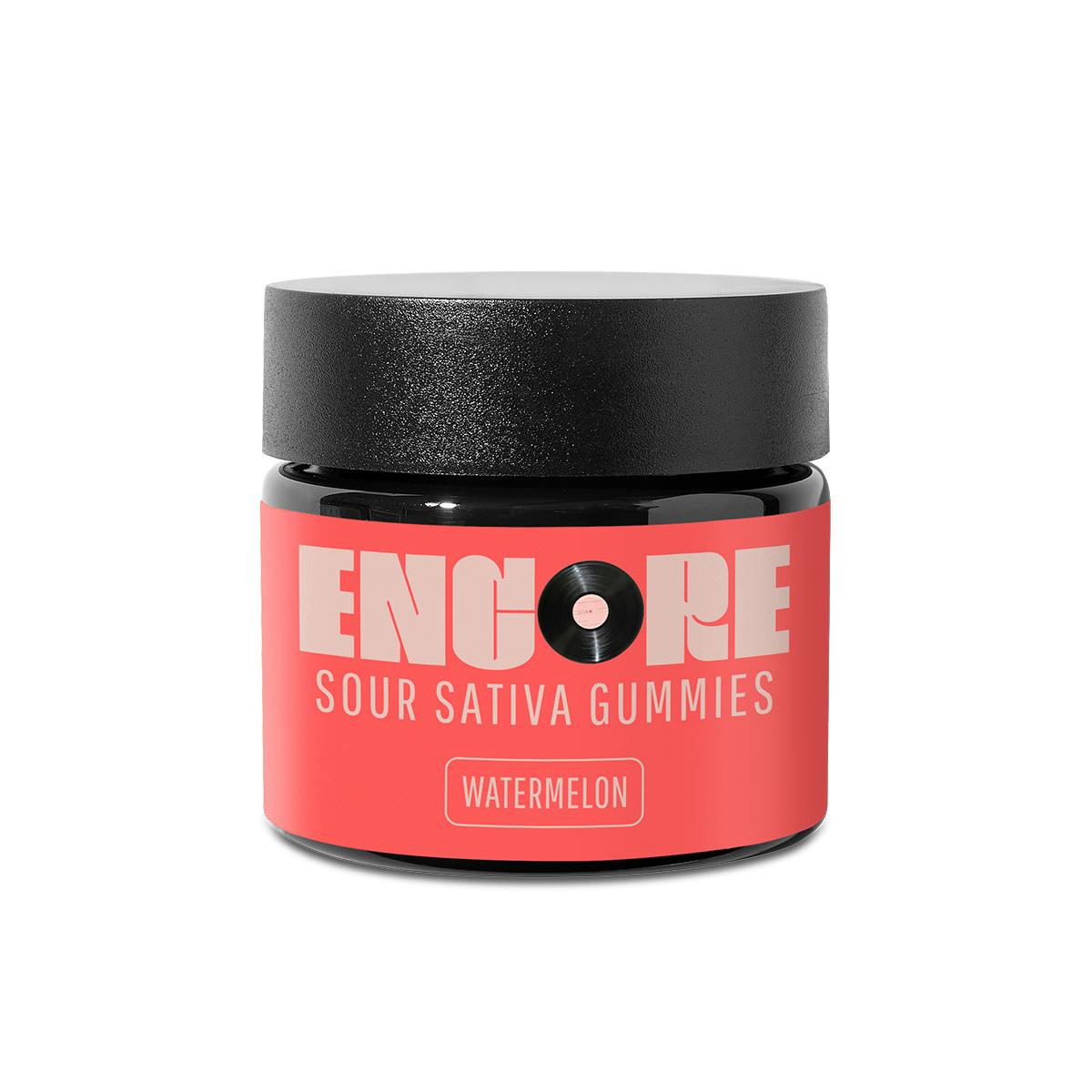 Encore Edibles - Sour Watermelon Gummy - Sativa [10pk] (100mg) - 1