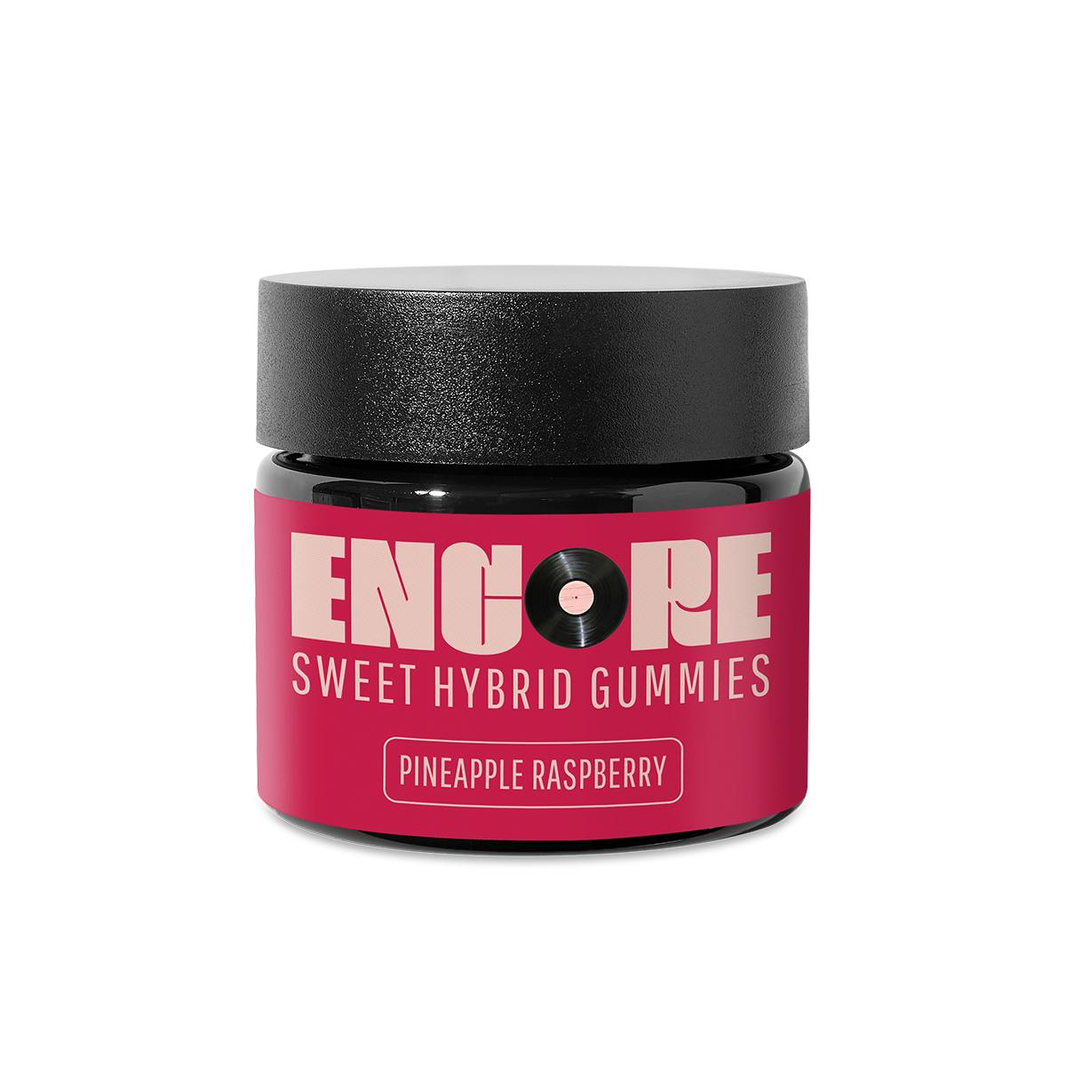 Encore Edibles - Pineapple Raspberry Gummy - Hybrid [20pk] (100mg) - 1