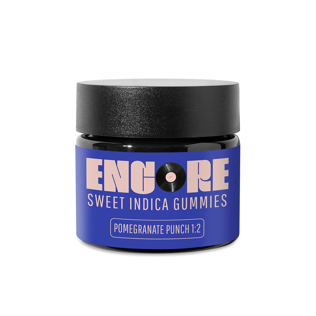 Encore Edibles - 1:2 Pomegranate Punch CBN Gummy [20pk] (50mg CBN/100mg THC) - 1