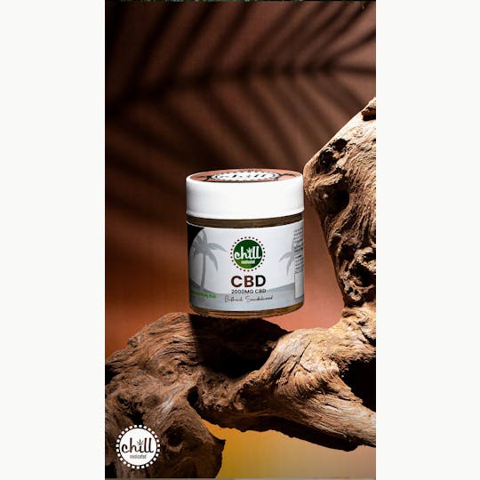 Chill Medicated - 2000mg CBD | Outback Sandalwood Body Rub | REC - 1