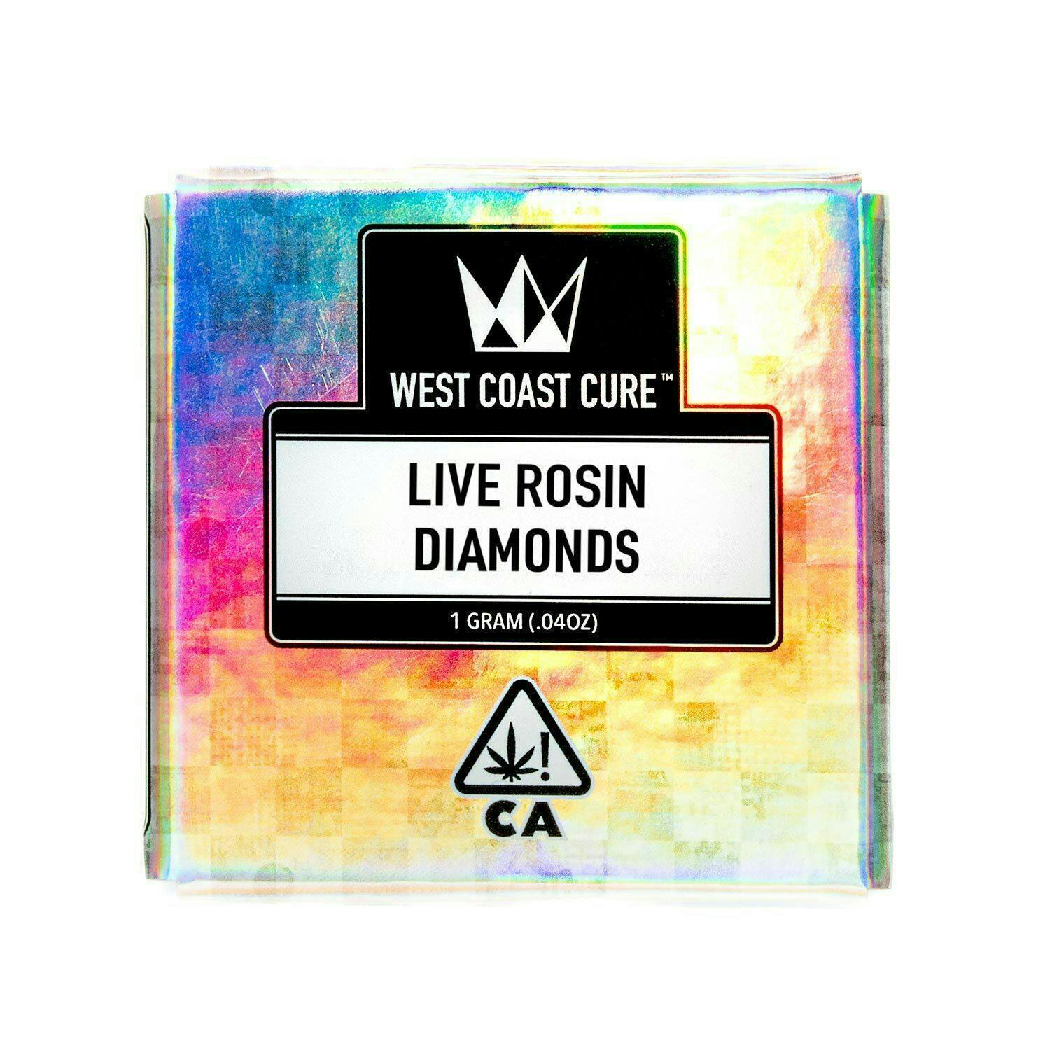 West Coast Cure - Hella Jelly Live Rosin Diamonds - 1