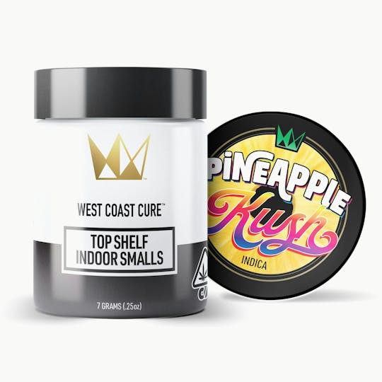 West Coast Cure - Pineapple Kush - 7G Top Shelf Indoor Smalls - 1