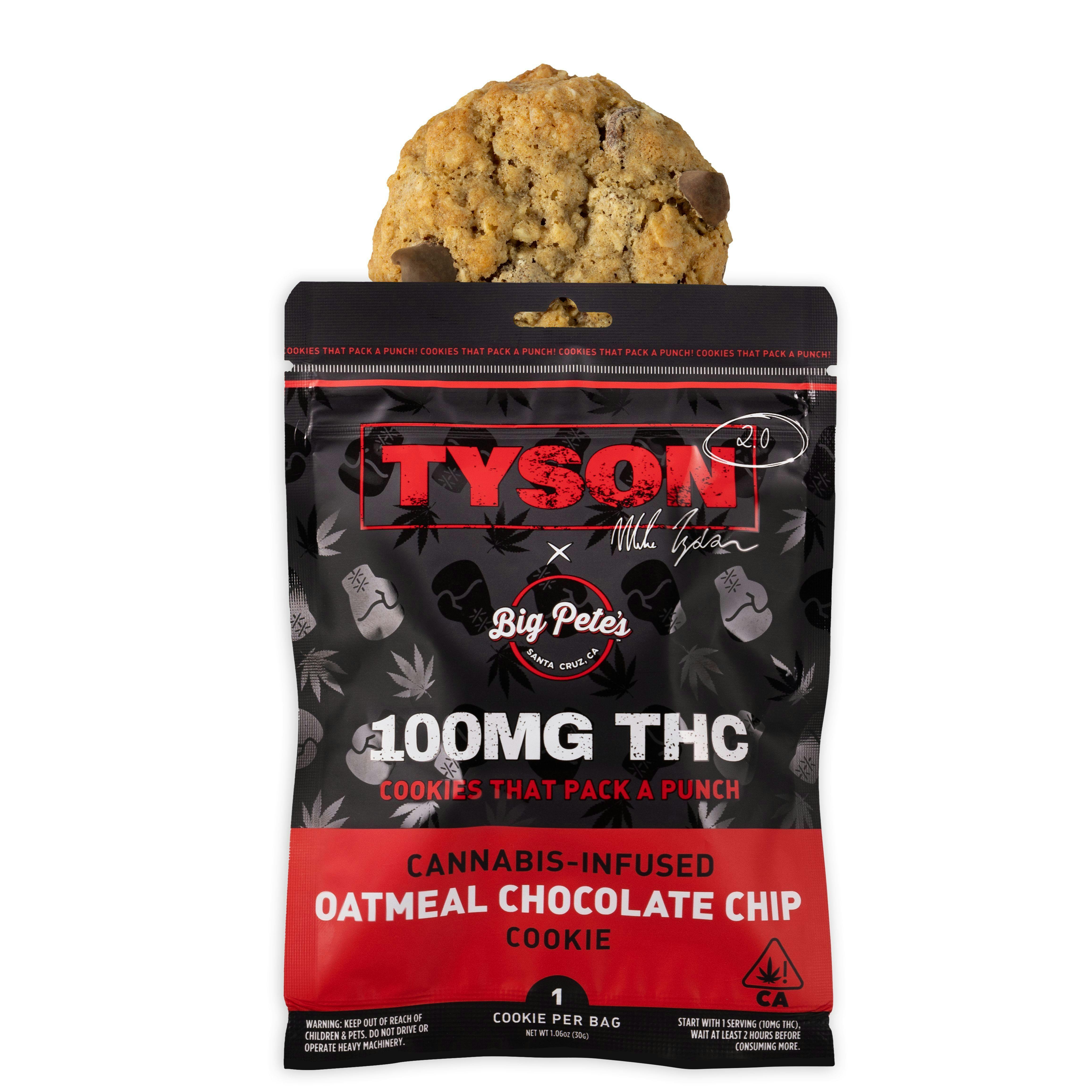 Big Pete's Treats - TYSON 2.0 Oatmeal Chocolate Chip Extra Strength Cookie - 1