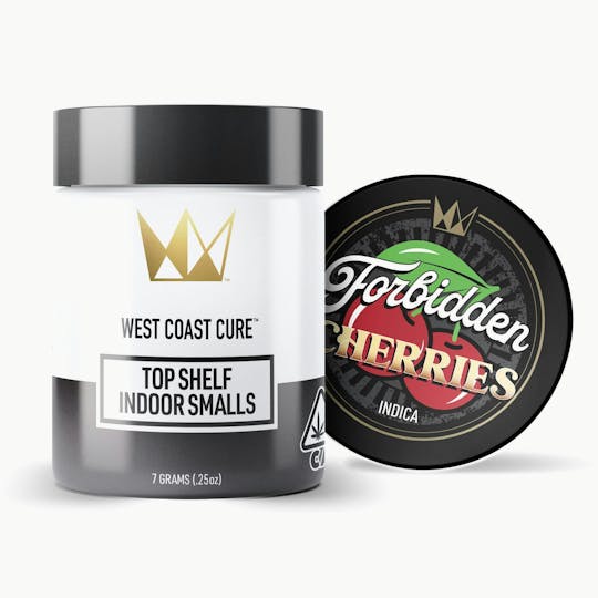 West Coast Cure - Forbidden Cherries - 7G Top Shelf Indoor Smalls - 1