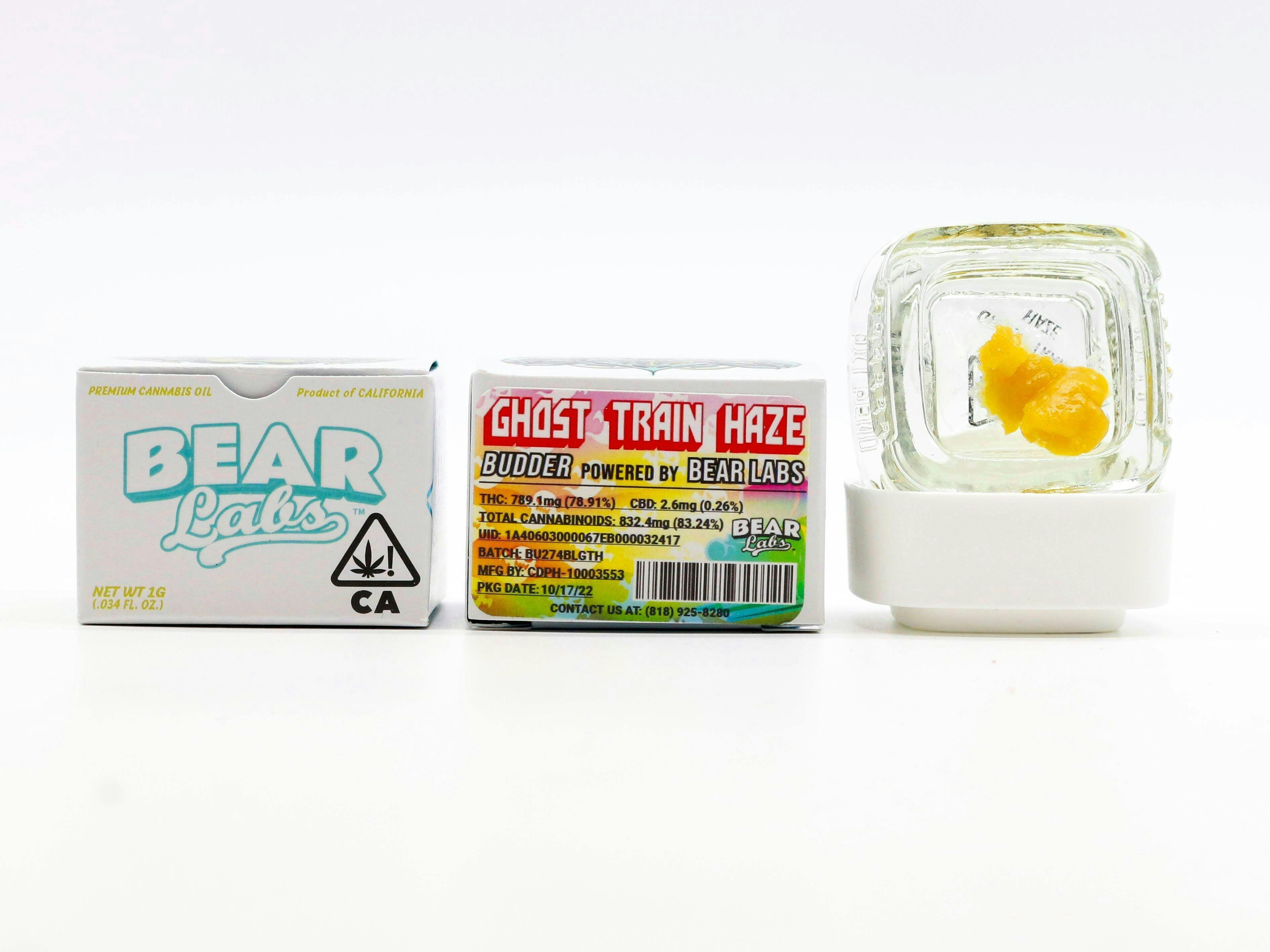 Bear Labs - Ghost Train Haze Budder - 1g - 1
