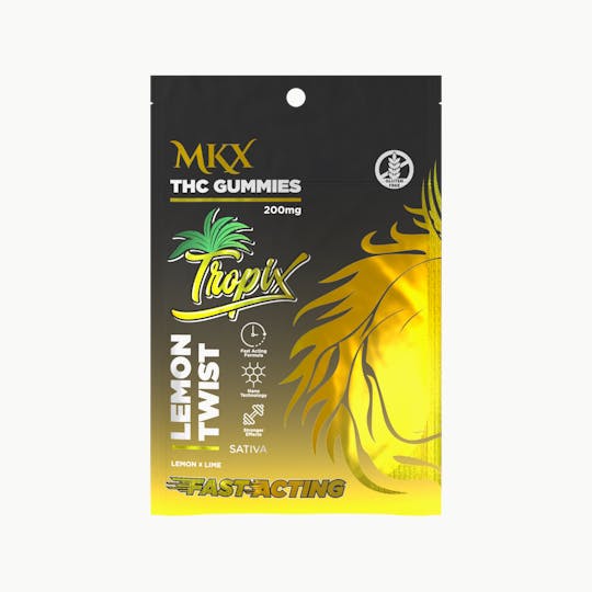 MKX Oil Co - MKX Tropix Gummies (Lemon Twist) 200mg - 1