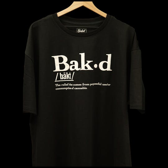 Bak'd - Bak'd Definition & Meaning T-Shirt -Black - 1