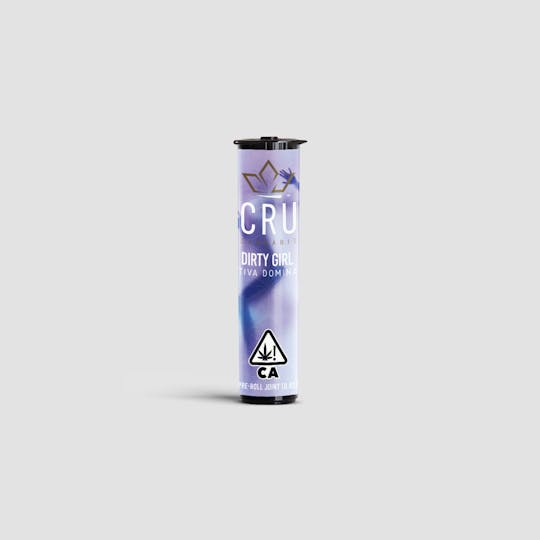 CRU Cannabis - Dirty Girl (0.5G Pre-Roll) - 1