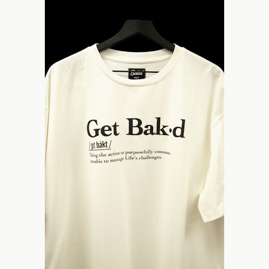 Bak'd - Get Bak'd Definition & Meaning T-Shirt -White - 1