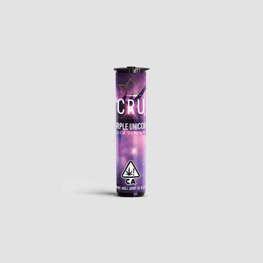 CRU Cannabis - Purple Unicorn (0.5G Pre-Roll) - 1