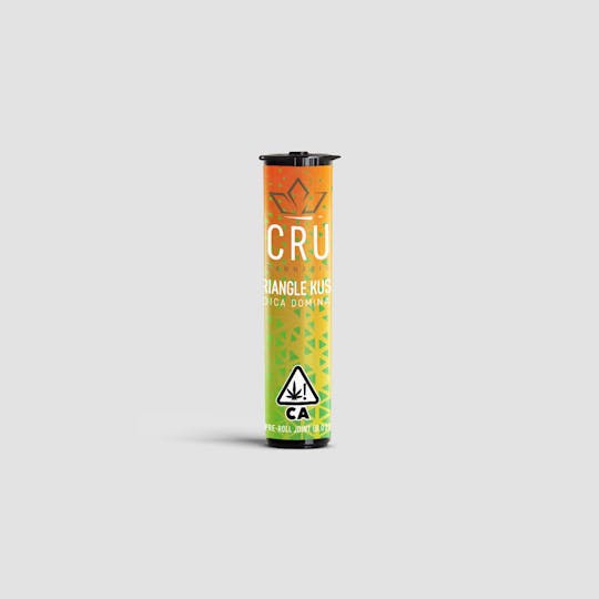 CRU Cannabis - Triangle Kush (0.5G Pre-Roll) - 1